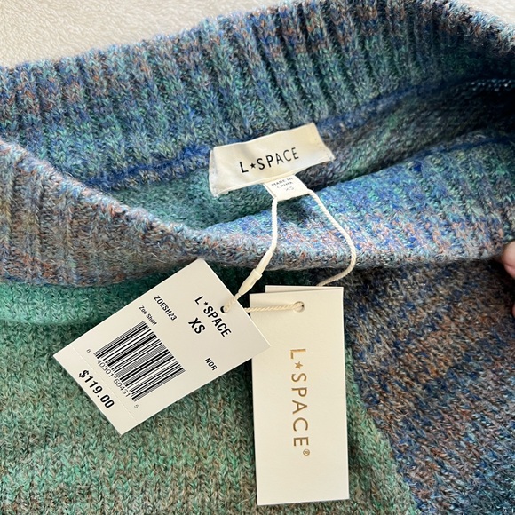 L*SPACE ZOE SHORT - BLUE OMBRE NWT XS - Picture 6 of 9